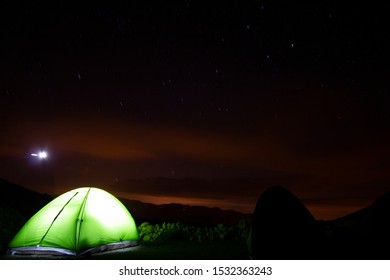 Night Camping Under The Stars