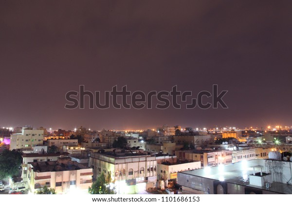 Night
city scape of Jeddah city Saudi Arabia.al
marwah