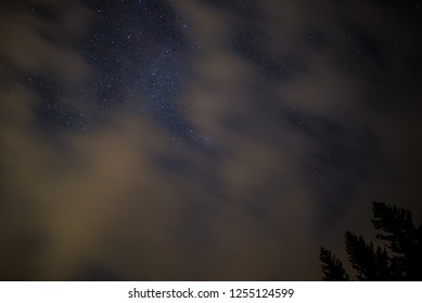 night cloudy sky