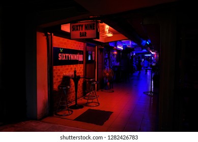 Night Club At Silom, Bangkok, Thailand,  28 Dec 2018