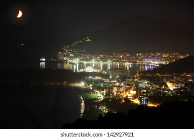 Night Coast Of Montenegro