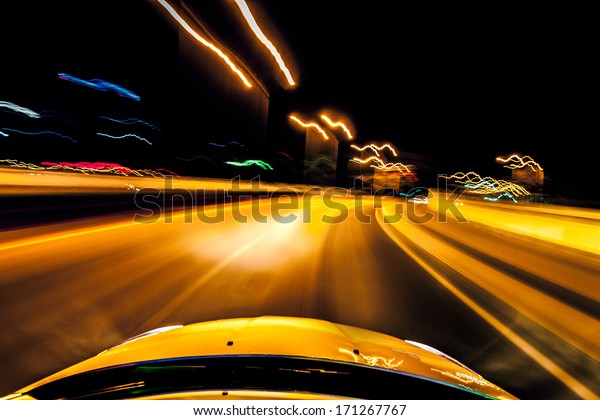 night drive blussed in\
motion