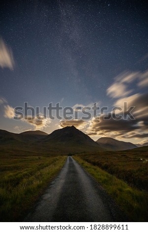 Similar – Scottish landscape on the Isle of Skye