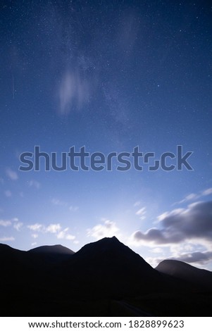 Similar – Scottish landscape on the Isle of Skye