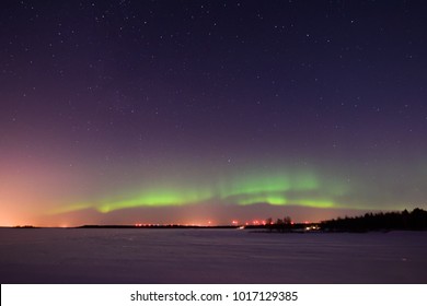 Night Landscape Of Bothnian Bay