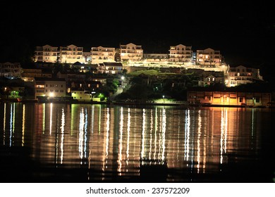 Night Landscape Resort In Montenegro