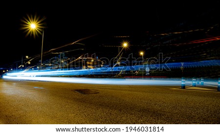 Similar – Image, Stock Photo nocturnal active Night