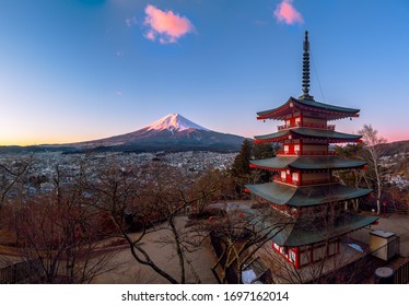 Mt Fuji Temple High Res Stock Images Shutterstock