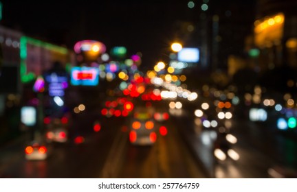 Night Life In Bangkok,Thailand