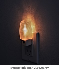 Night Light In Dark Room