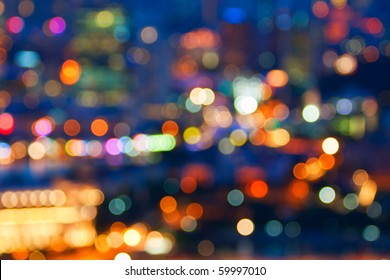Night lights of the big city - Powered by Shutterstock