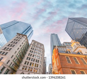 Night Lights Of Boston, MA.