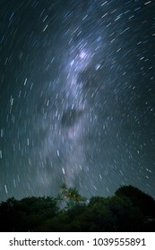 Night Long Exposure At Great Barrier Island