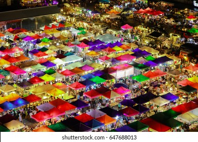 Night Market In Thailand