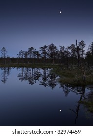 Night In A Marsh, Reflections On A Hag, Moon