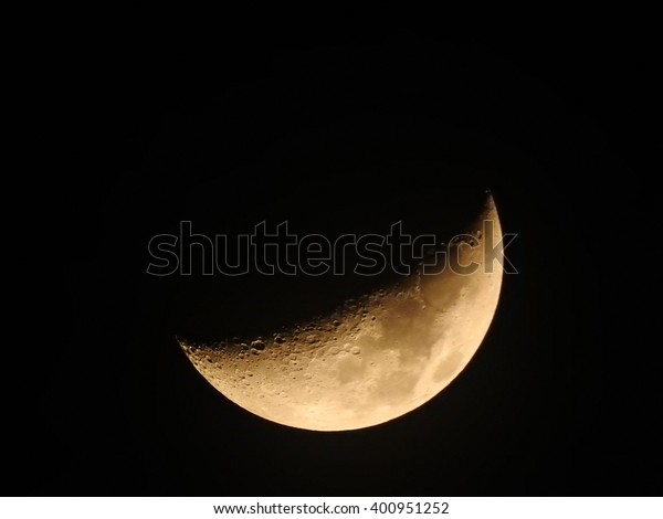 night moon at the\
sky