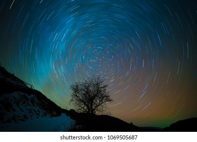 Night on Kulsay lake, Kazakhstan. - Powered by Shutterstock