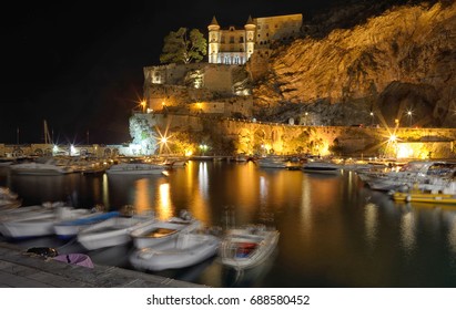 Night Panorama Of The Amalfi Coast
