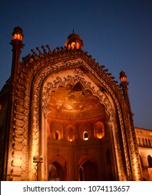 Night Photo Of Vintage Gate RUMI GATE