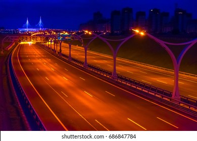 Night road.