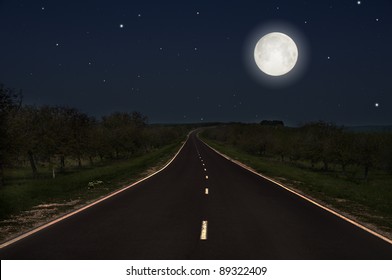 34,790 Moon road Images, Stock Photos & Vectors | Shutterstock