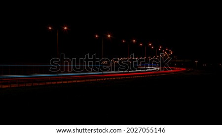 Similar – Image, Stock Photo (Land)runway Train station