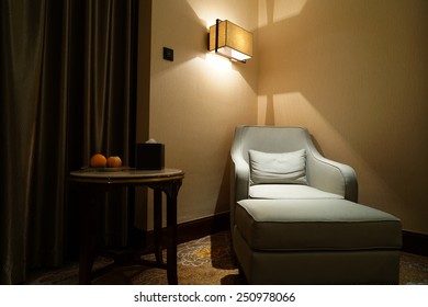 Night Scene Hotel Room Nightstand Lamp Stock Photo 250978066 | Shutterstock