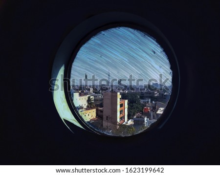 Similar – Image, Stock Photo façade Construction site