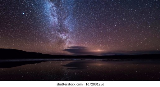 Night Sky At Atacama Desert, South America.
