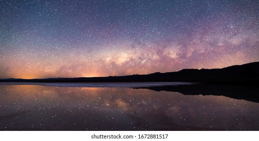 Night Sky At Atacama Desert, South America.
