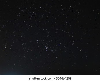 Night sky background - Shutterstock ID 504464209