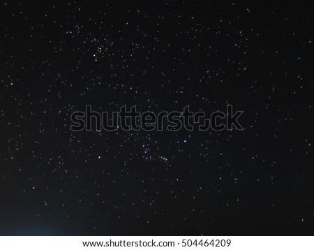 Night sky background
