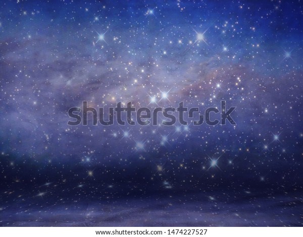 Night Sky Background Studio Portrait Backdrops Stock Photo Edit