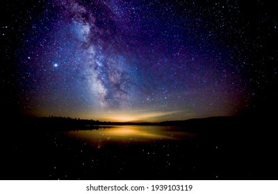 The night sky, as captured from a Provincial Park in Northern Ontario.