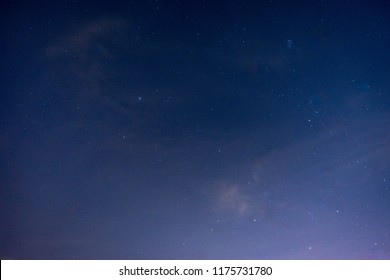 Night Sky Constellation Background