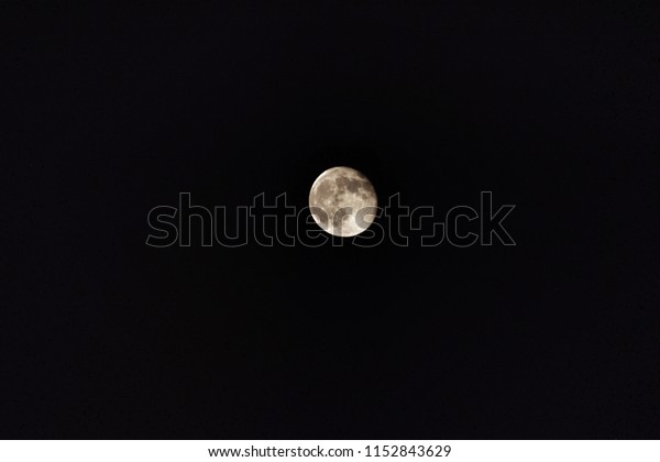 Night sky moon\
gazing