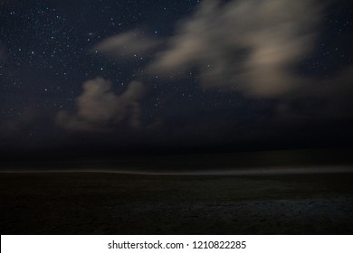 Night Sky On The Beach At The Outerbanks