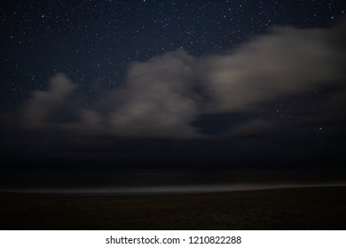 Night Sky On The Beach At The Outerbanks