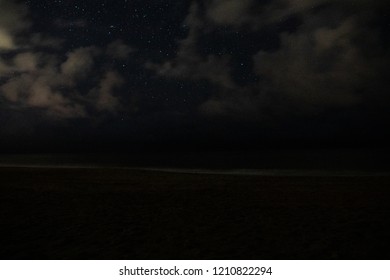 Night Sky On The Beach At The Outerbanks