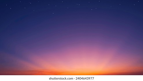 Blue Glowing Gradient Night