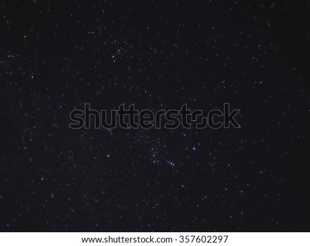 Night Sky With Stars 