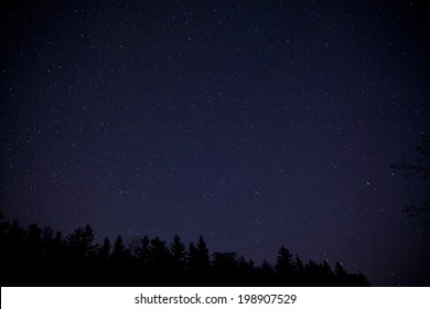 Night sky with stars at Acadia National Park, Maine - Shutterstock ID 198907529