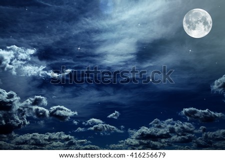 Similar – Bright night clouds over Mannheim