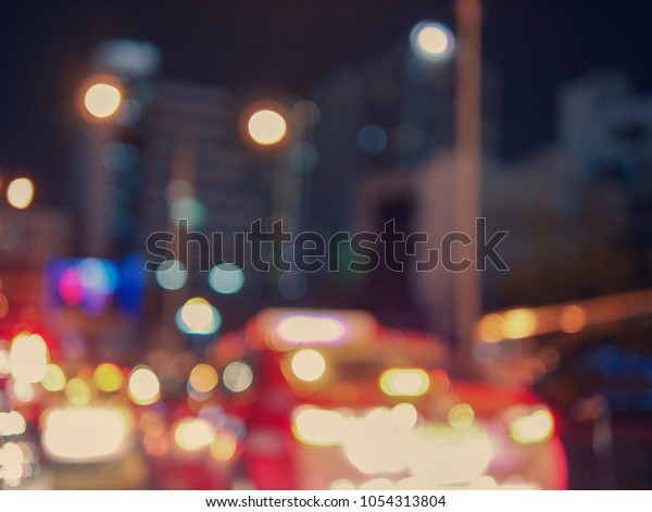 night street in bangkok\
night
