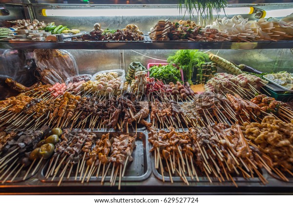 Night Street Food Chinatown Yangon Myanmar Stock Photo (edit Now) 629527724