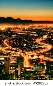 Cape Town Night Images Stock Photos Vectors Shutterstock