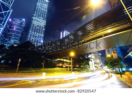 Similar – Image, Stock Photo bridge Evening Movement