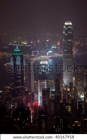 Similar – Hong Kong Skyline Hongkong