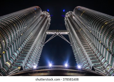 Night View Of KLCC Malaysia