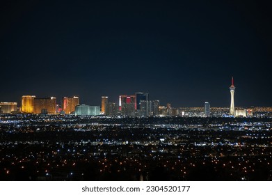 Night View of Las Vegas Downtown - Powered by Shutterstock